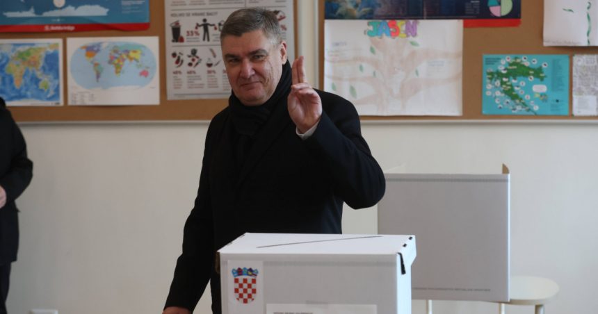 exit poll presedintele croat zoran milanovic este pe cale sa castige scrutinul prezidential cu un scor zdrobitor 67843288c2b32