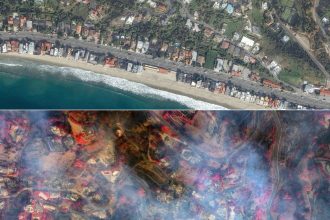 galerie foto amploarea incendiilor din california vazuta din satelit cum aratau inainte zonele distruse acum complet 6780d1b90daa0