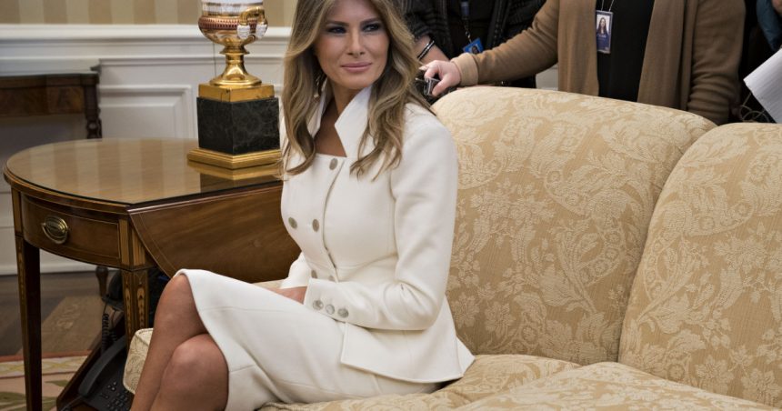 galerie foto melania trump o prima doamna atipica fostul fotomodel s a rupt de traditiile predecesoarelor sale la casa alba 678dda04c61e3