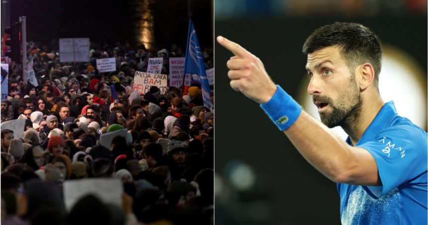 galerie foto novak djokovici condamna actele de violenta impotriva protestatarilor din serbia este o mare infrangere pentru noi ca societate 678e0308aded3