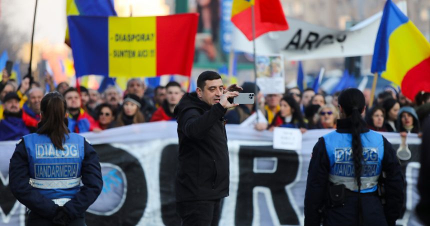 george simion anunta un nou protest astazi in capitala decizia iccj sfideaza milioanele de romani care cer reluarea turului 2 678a9778d1a0c