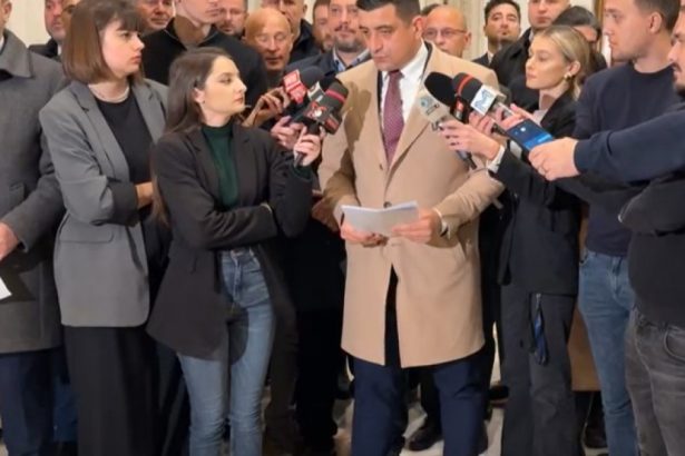 george simion despre protestul din fata parlamentului nu il sustinem pe domnul georgescu noi sustinem dreptul romanilor 6780f07b9df62