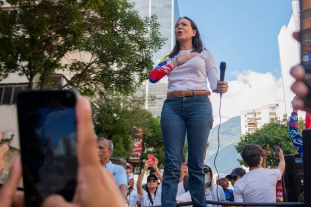 lidera opozitiei din venezuela retinuta pentru scurt timp in urma unor proteste din caracas ce se intampla in tara sud americana 6780eb7b000c8