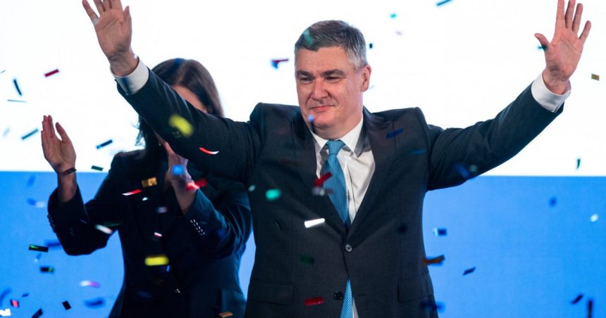 presedintele croat milanovic critic al ue si al nato a obtinut un nou mandat acuzatii ca botii rusi l au favorizat in campanie 6784acb59e083