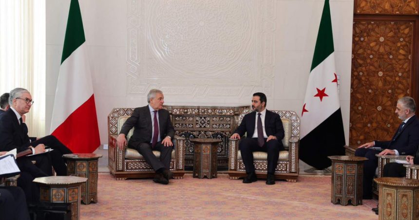 seful diplomatiei italiene s a intalnit cu noul lider de la damasc ce au discutat cei doi 6781192c5e86a
