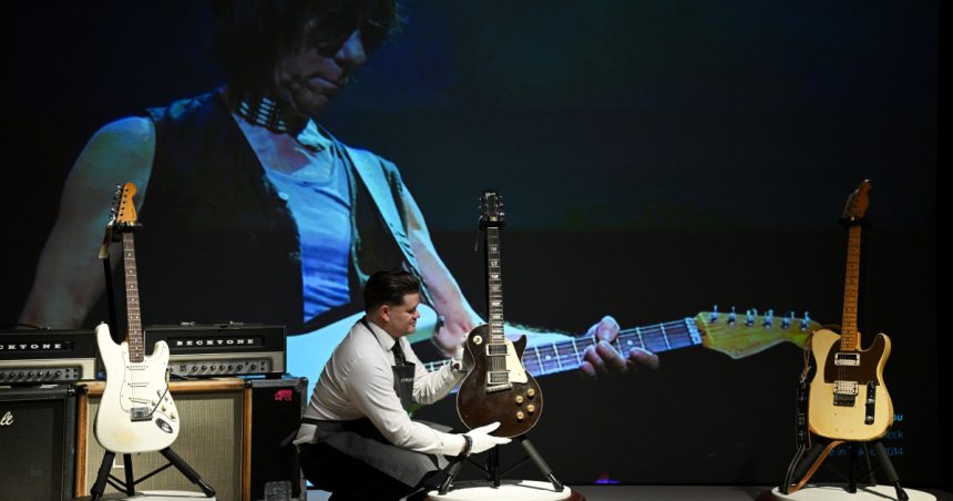 suma uriasa cu care a fost vanduta chitara legendarului jeff beck artistul a sustinut ultimul sau turneu in 2022 679202151fa8b