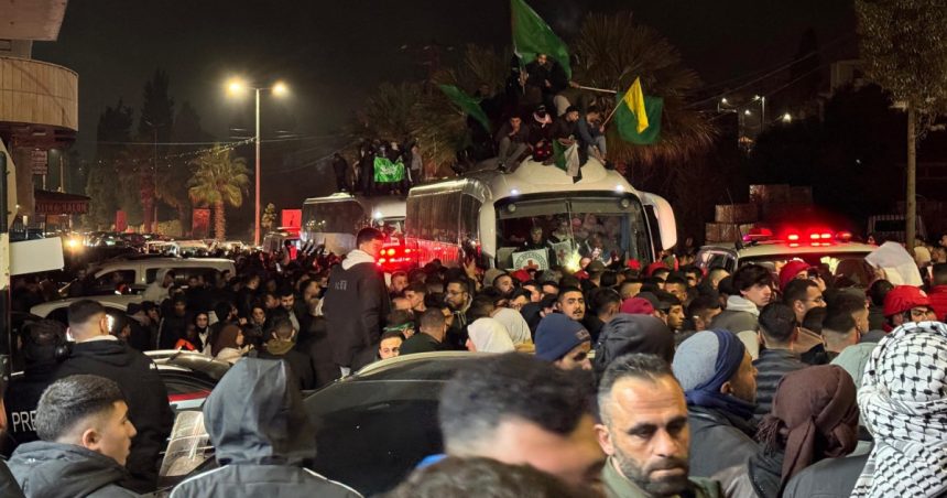 video israelul a eliberat primii 90 de palestinieni in urma armistitiului cu hamas 678df751d69e2