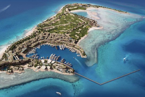 videofoto statiunea de lux sindalah parte a megalopolisului saudit neom a fost inaugurata la marea rosie cum arata 677d9f7ab2186