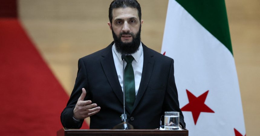 cand ar putea fi organizate alegeri in siria anuntul presedintelui interimar ahmed al sharaa 67a1db1cd4933