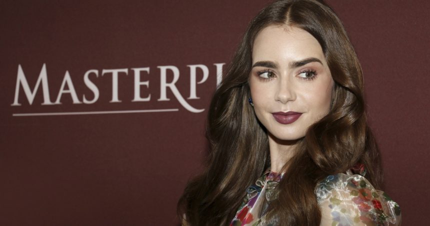 foto actrita lily collins anunta nasterea primului copil cu ajutorul unei mame surogat ce fotografie a postat starul 679e377b2d7de
