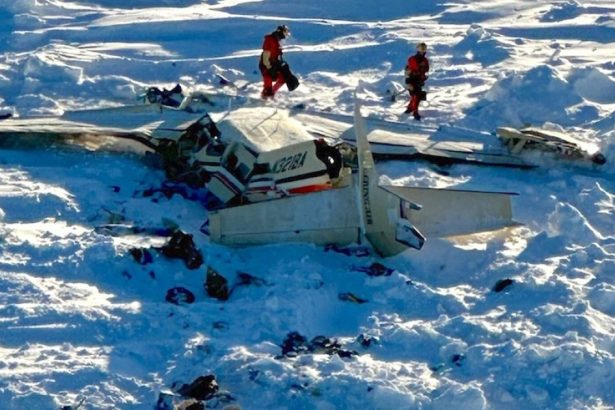 galerie foto avionul de pasageri dat disparut in alaska a fost gasit toti cei zece oameni aflati la bord au murit 67a70c0717064