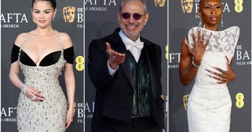 galerie foto bafta 2025 cele mai bune tinute de pe covorul rosu ce au ales vedetele pentru oscarurile britanice 67bc1ea145483
