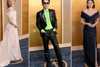 galerie foto cele mai spectaculoase tinute de la gala sag awards 2025 vedetele care au impresionat pe covorul rosu 67bc9f81876d5