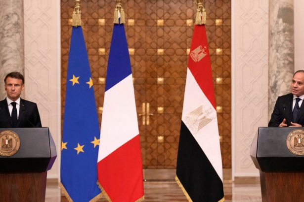 orice deplasare fortata a populatiei palestiniene din fasia gaza ar fi inacceptabila avertizeaza presedintii macron si sisi 67a46328a310a