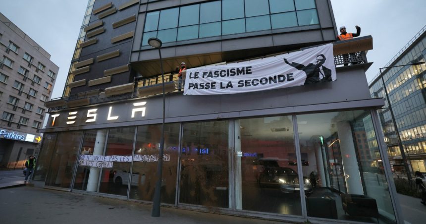 sediul social al tesla din franta a fost atacat de activisti ecologisti ce nemultumiri au contestatarii lui elon musk 67ab84f0f105b