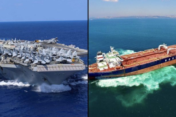 un portavion nuclear al sua s a ciocnit cu un vapor de marfa sub pavilion panamez in marea mediterana 67ae3d0b454a5