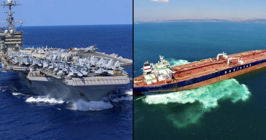 un portavion nuclear al sua s a ciocnit cu un vapor de marfa sub pavilion panamez in marea mediterana 67ae3d0b454a5