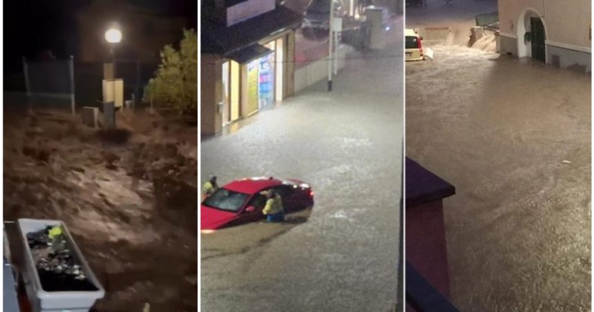video inundatii devastatoare in italia pe insula elba zeci de oameni au fost salvati de autoritati din mijlocul apelor 67af1e09811db