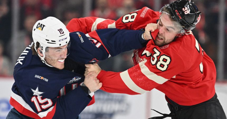video tensiune maxima la partida de hochei dintre canada si sua imnul american fluierat haos trei altercatii in primele noua secunde 67b37580a7a58