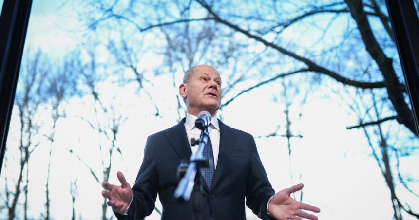 scholz avertizeaza sua dupa ce trump a impus taxe vamale de 25 pentru importurile de masini ue va reactiona clar si decisiv 67ea1470317aa