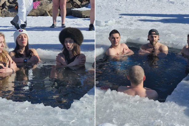 video baie la copca intr o tabara din maramures experienta traita de mai multi tineri in apa inghetata a lacului mogosa la 7 grade celsius 67ce725257b96