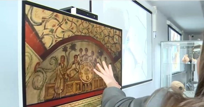 video monument unic descoperit in constanta inclus dupa 37 de ani in circuitul turistic cum arata mormantul pictat hypogeu 67e0e87e0b68a