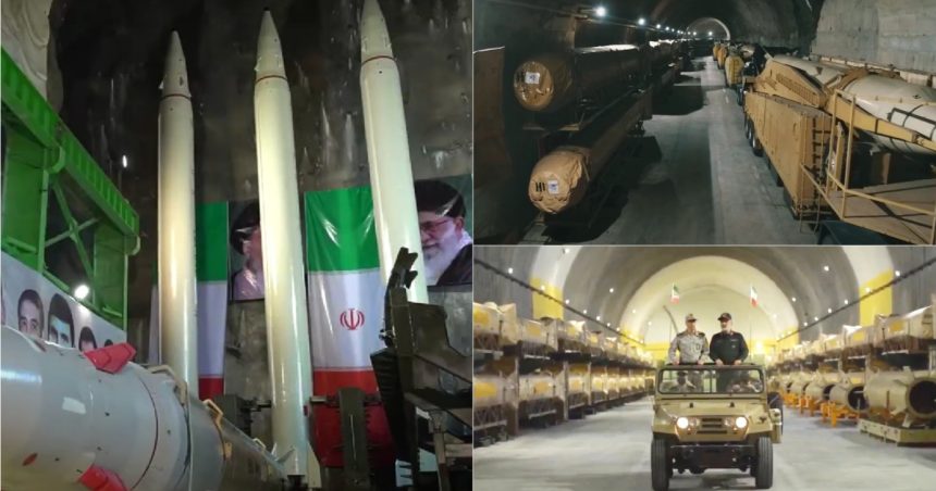 video orasul rachetelor iranul a publicat imagini noi cu un urias complex subteran plin cu cele mai avansate arme din arsenalul sau 67e632b38a361