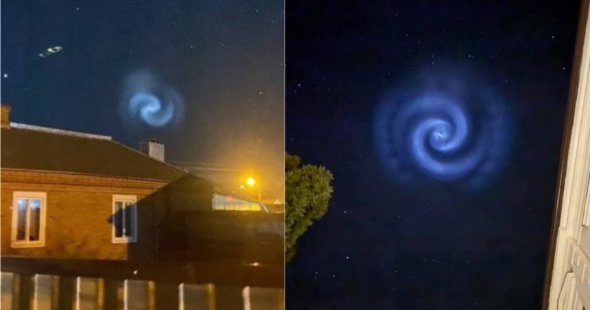 videofoto o spirala luminoasa ca o galaxie in miscare a aparut din senin pe cerul noptii in mai multe tari din europa ce a provocat fenomenul 67e29293a0c5f