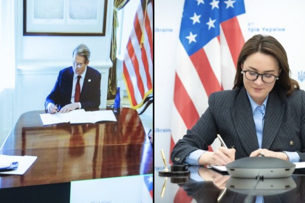 kievul spune ca a semnat o ciorna a acordului privind mineralele cu sua 6801e93adbbdc
