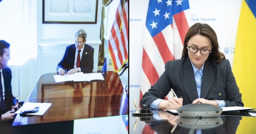 kievul spune ca a semnat o ciorna a acordului privind mineralele cu sua 6801e93adbbdc