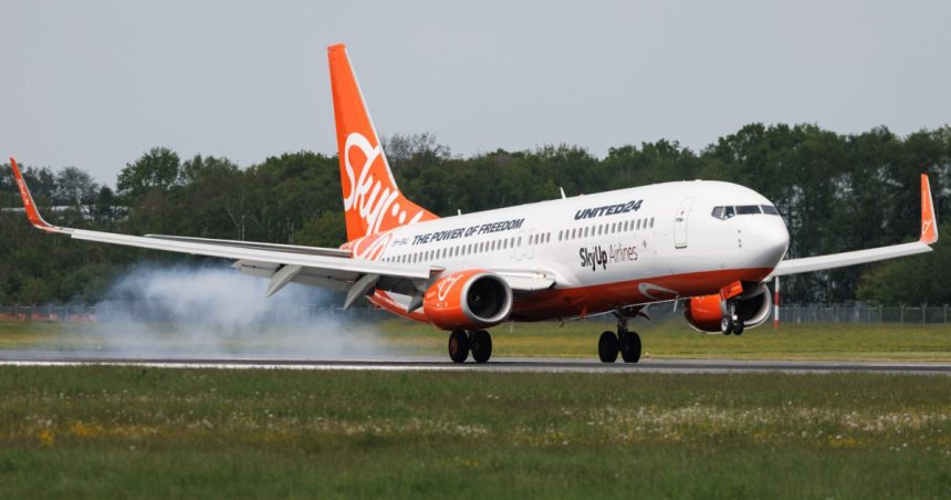 o companie aeriana ucraineana a reluat primele zboruri regulate de la inceperea razboiului skyup airlines zboara din moldova catre ue 680289c8a1944