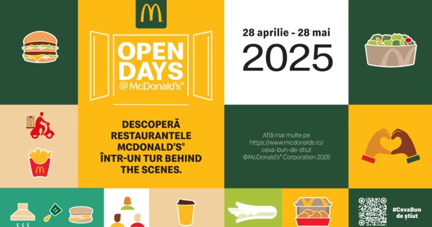 p open days la mcdonalds o experienta autentica in culisele bucatariei restaurantelor din toata tara 68110cde47b03