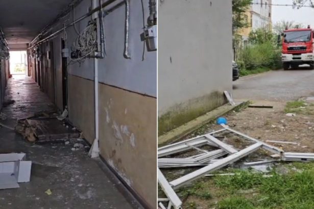 video explozie intr un bloc din bals planul rosu de interventie a fost activat doua persoane ranite una preluata cu elicopterul smurd 67fced4aad630