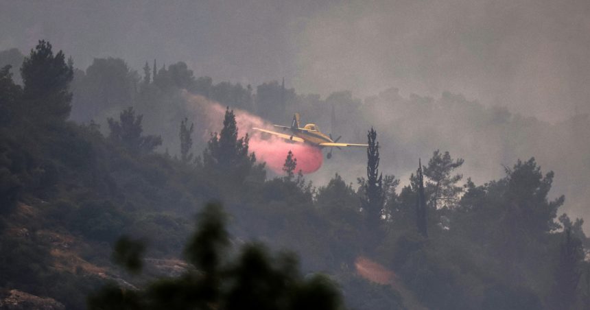 video incendii in apropiere de ierusalim drumuri blocate si mai multe localitati evacuate 68121edcadab9