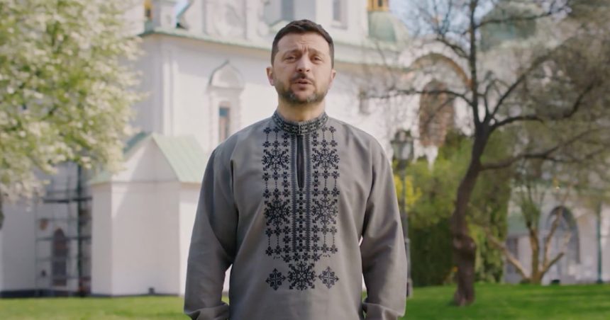 video mesajul de paste al lui volodimir zelenski care este evreu pentru ucrainenii crestini va veni ziua vietii ziua pacii ziua ucrainei 6804c5a7d0f5a