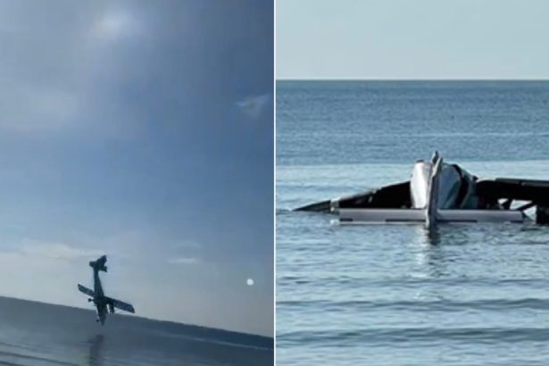 video momentul in care un avion al politiei thailandeze se prabuseste in mare sase persoane au murit 680befa5edf5e