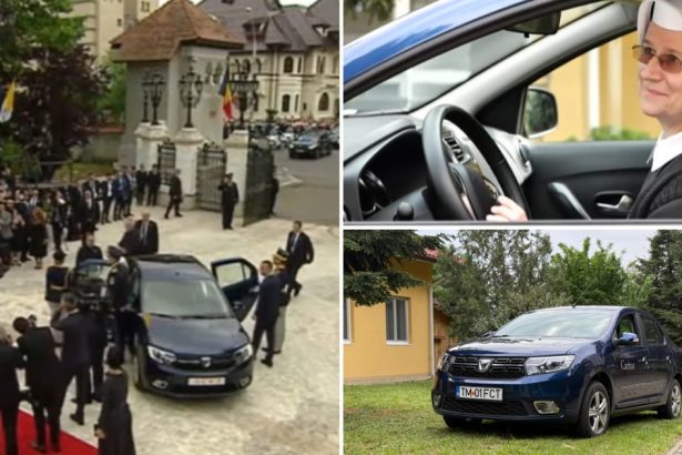 video una dintre masinile folosite de papa francisc la vizita din 2019 in romania donata bolnavilor din timis o conduc cu recunostinta 680b40184ef96