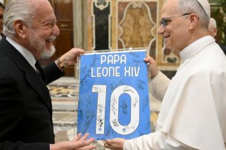campionii italiei din seria a au fost primiti la vatican de catre papa leon al xiv lea mesajul suveranului pontif 6835cb47ba187