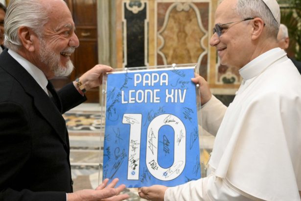 campionii italiei din seria a au fost primiti la vatican de catre papa leon al xiv lea mesajul suveranului pontif 6835cb47ba187