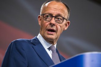 conditia pusa de cancelarul friedrich merz pentru cresterea bugetului apararii la nivelul cerut de donald trump 682f4a14090e5