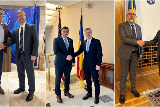 foto insarcinatul cu afaceri al sua intalniri cu liderii partidelor parlamentare mesajul transmis de george simion 68372177a249f