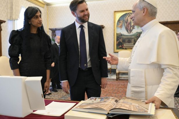 foto papa leon al xiv lea l a primit in audienta pe vicepresedintele american jd vance despre ce au discutat cei doi 682b1c1e60b09
