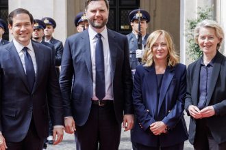 jd vance s a intalnit cu ursula von der leyen si giorgia meloni la roma ce au discutat cei trei 682a0b1173929