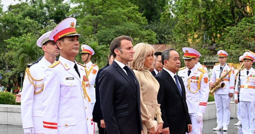 macron si a inceput turneul in asia de sud est cum incearca liderul de la paris sa impuna puterea frantei in regiune 68342ff1528f7