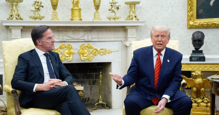 mark rutte a propus tarilor nato sa aloce cel putin 5 pentru aparare un obiectiv cerut insistent de donald trump 681e42a96e1f8
