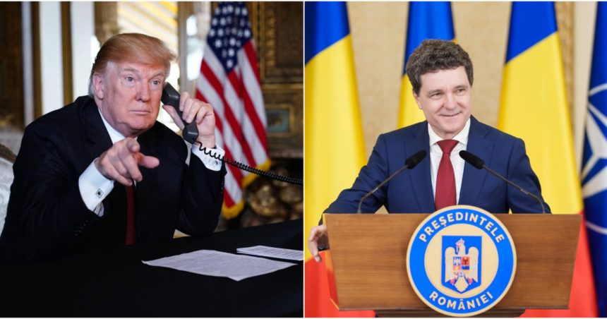 news alert nicusor dan a vorbit la telefon cu donald trump presedintele romaniei a fost invitat in sua surse 68361fb6a387b