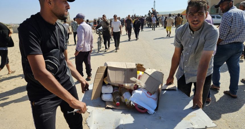 oficial onu aproape 40 de palestinieni au fost raniti de focuri de arma trase de israelieni in timpul distribuirii ajutoarelor in gaza 68374247cb643