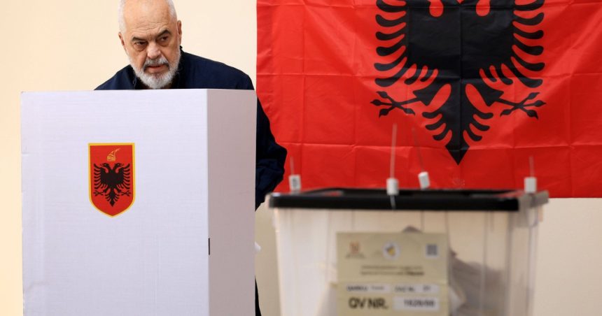 performanta istorica pentru premierul albaniei a castigat al patrulea mandat opozitia spune ca votul a fost furat 6824303d7fa69