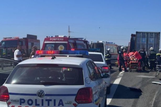 plan rosu de interventie dupa un accident grav cu 5 raniti in judetul dambovita un microbuz si un autoturism s au ciocnit 6815d5b668af1