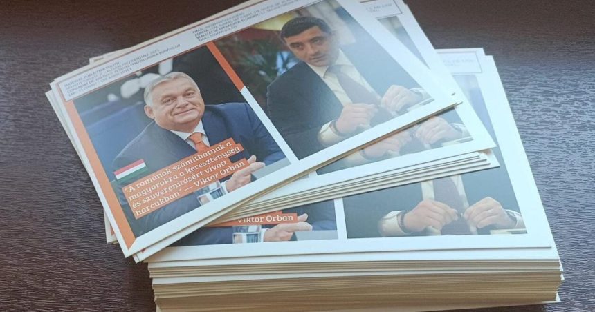 pliante cu george simion si viktor orban distribuite in ardeal mesajul udmr incearca sa ne insele pe noi maghiarii din transilvania 6824525619cbd